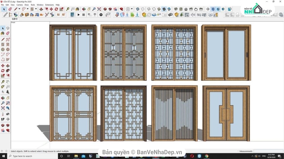 Sketchup mẫu cửa sổ,các loại cửa sổ,Tổng hợp các mẫu cửa sổ,model su cửa sổ,các mẫu cửa su,mẫu cửa sổ đẹp