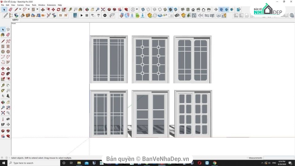 Sketchup mẫu cửa sổ,các loại cửa sổ,Tổng hợp các mẫu cửa sổ,model su cửa sổ,các mẫu cửa su,mẫu cửa sổ đẹp