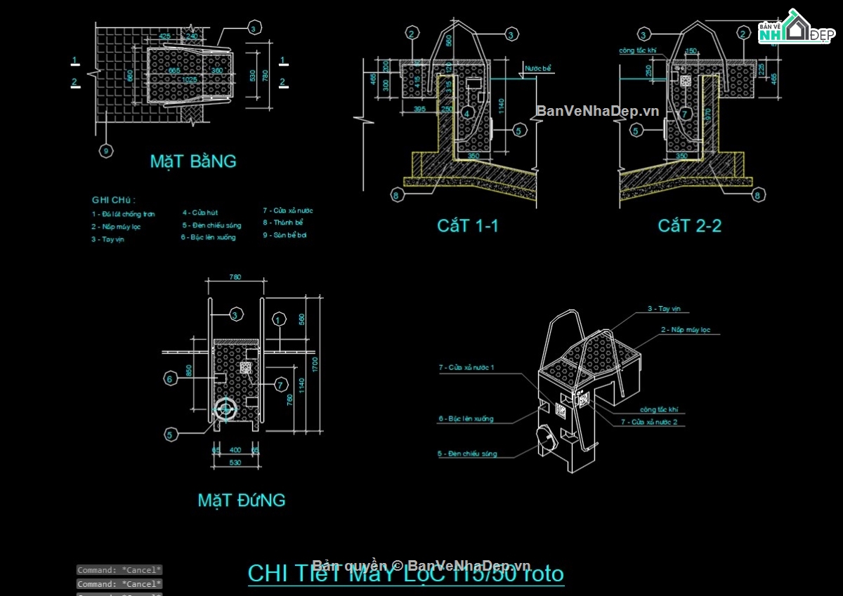 thiết kế bể bơi,File thiết kế bể bơi,Cad thiết kế bể bơi