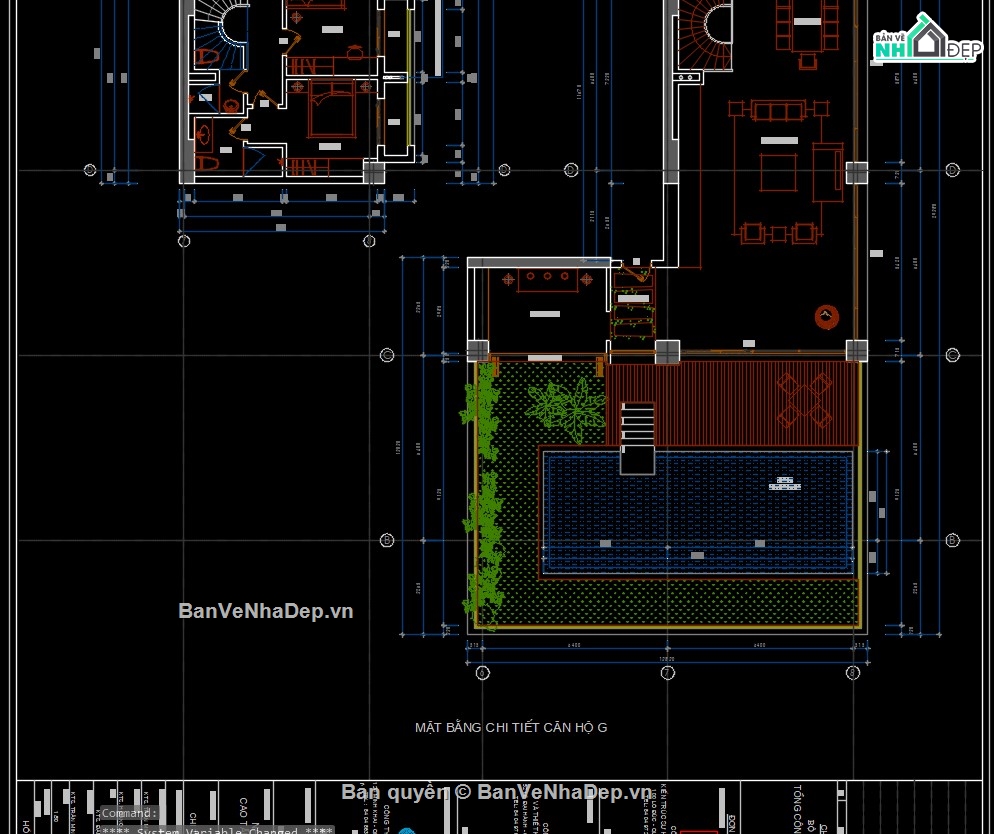 thiết kế bể bơi,File thiết kế bể bơi,Cad thiết kế bể bơi