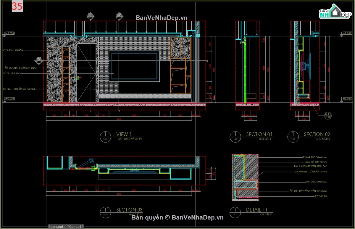 bổ kỹ thuật chung cư,thư viện cad tổng hợp,thư viện cad chung cư