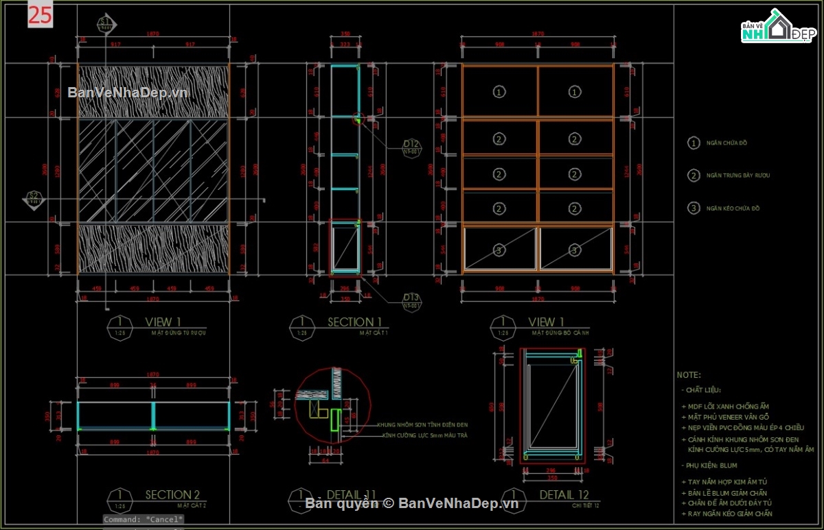 bổ kỹ thuật chung cư,thư viện cad tổng hợp,thư viện cad chung cư