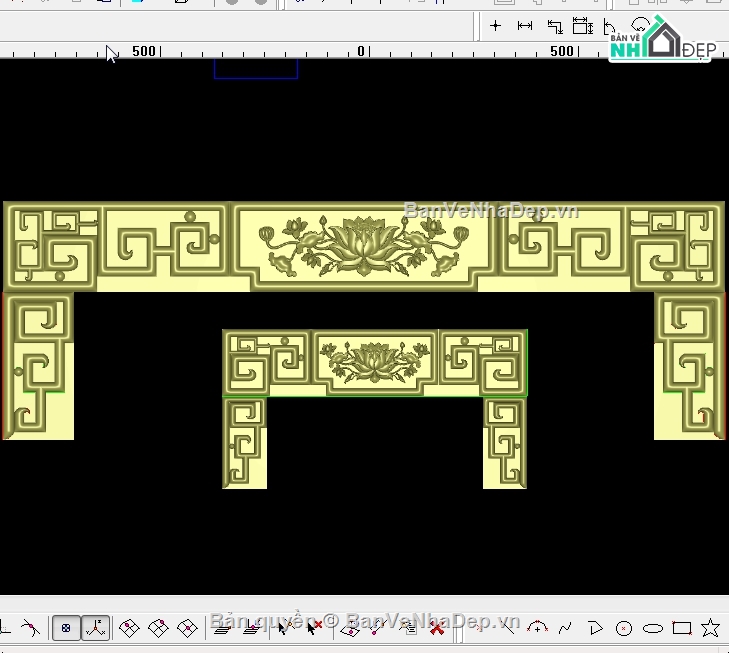 triện sen,Dạ triện sen cnc,cnc triện hoa sen