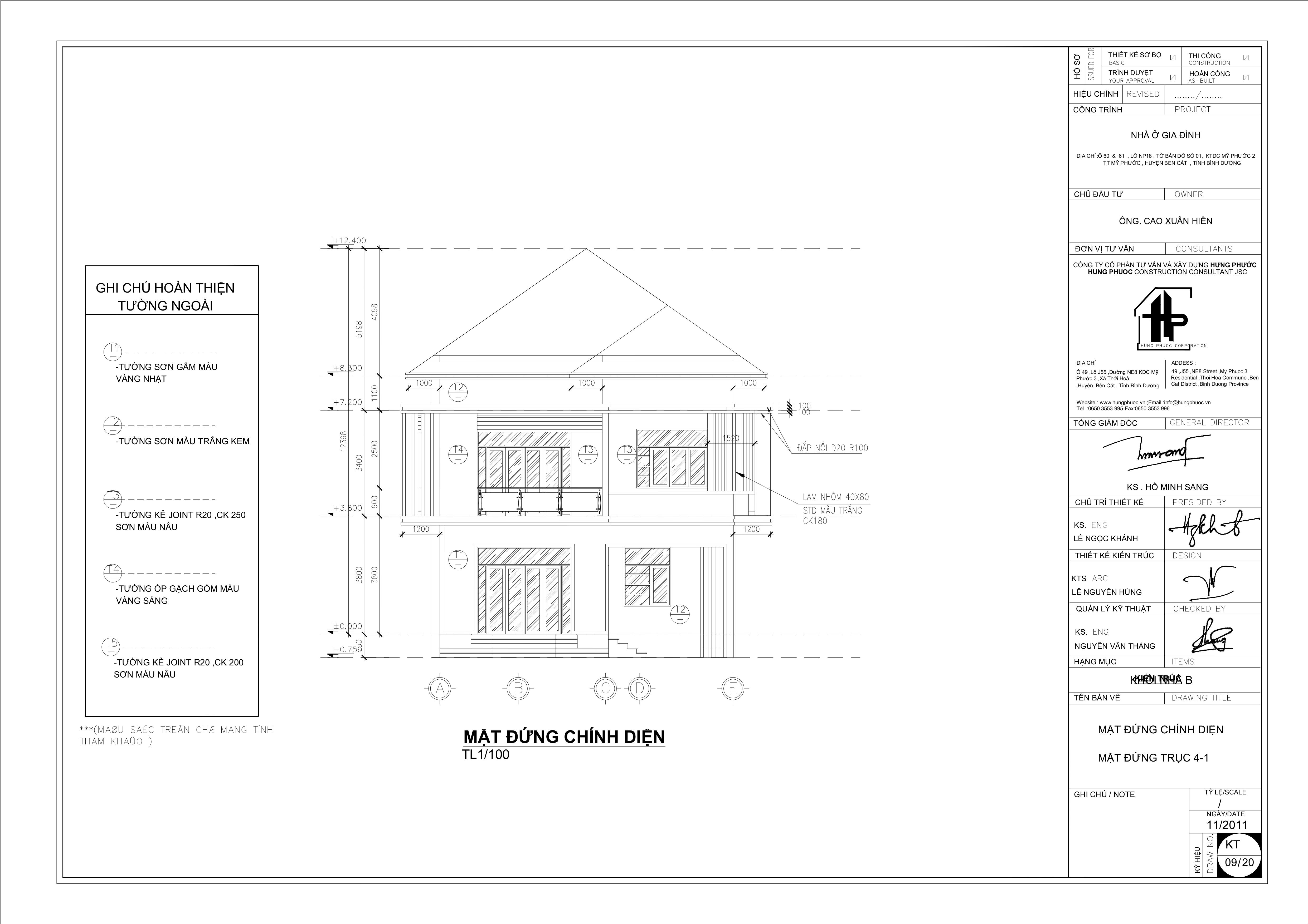 biệt thự 2 tầng,nhà mái nhật,biệt thự mái nhật