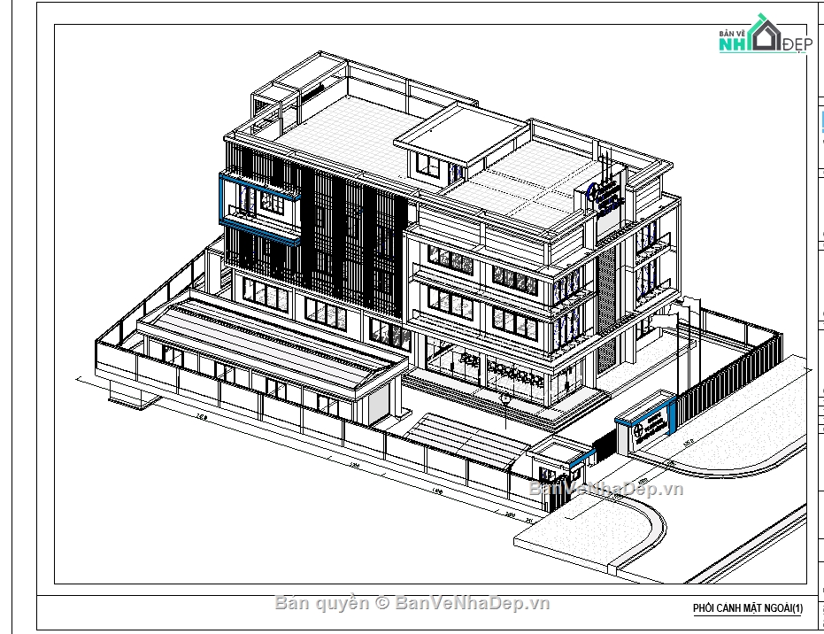 Văn phòng,văn phòng revit,revit văn phòng