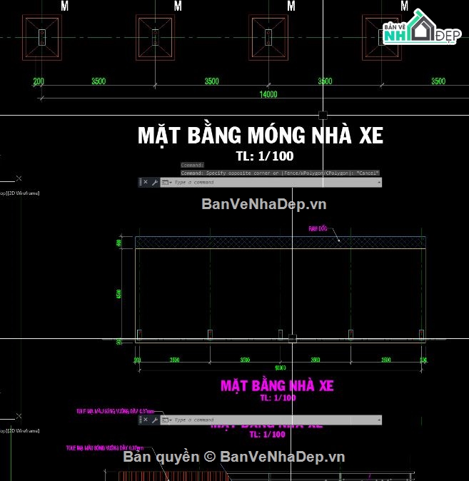 nhà để xe,nhà để xe khung thép,cad nhà để xe