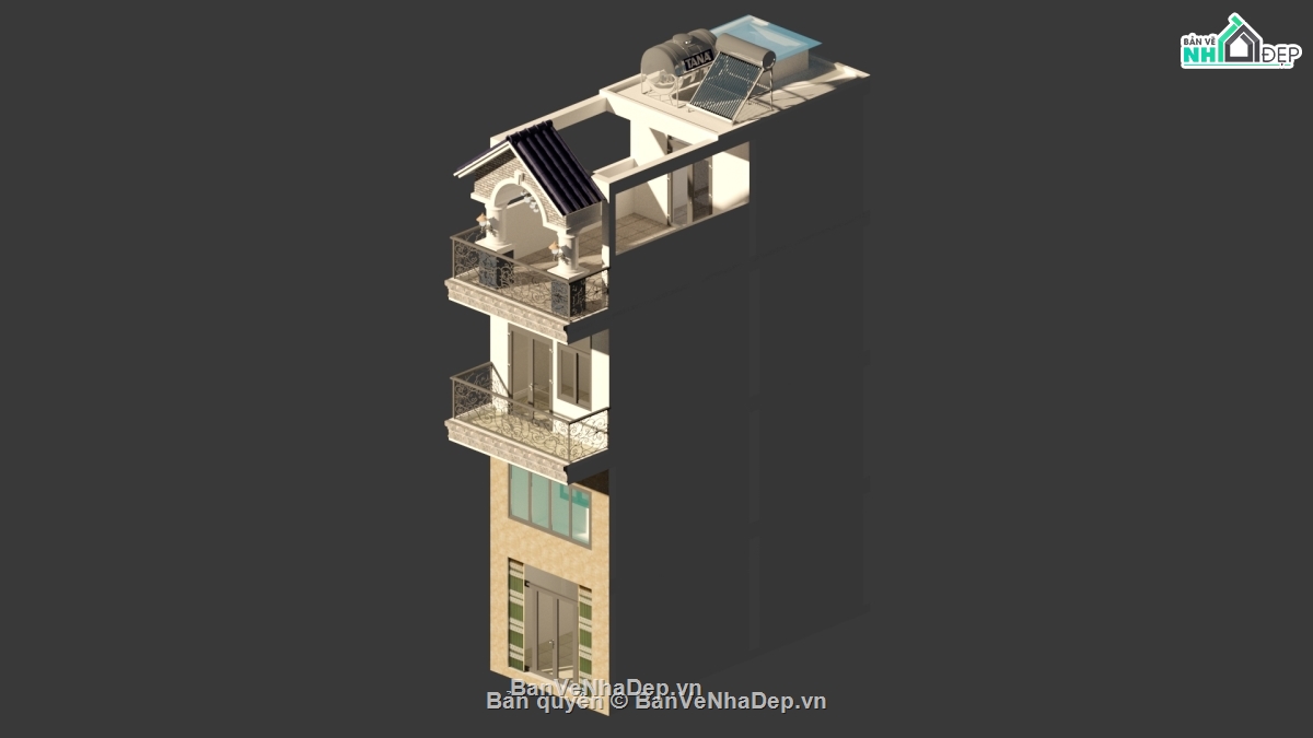 Nhà phố 3 tầng 3.37x7.55m,Bản vẽ nhà phố 3 tầng,Autocad nhà phố 3 tầng,file sketchup nhà phố 3 tầng,Nhà phố 3 tầng file cad