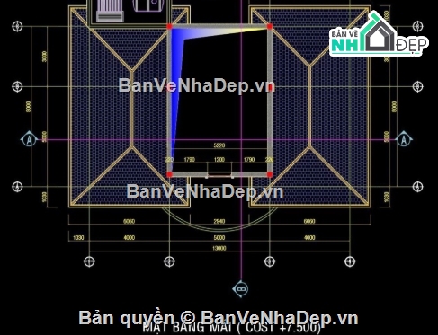 biệt thự 2 tầng,cad biệt thự 2 tầng,biệt thự 2 tầng file cad,biệt thự 2 tầng cad