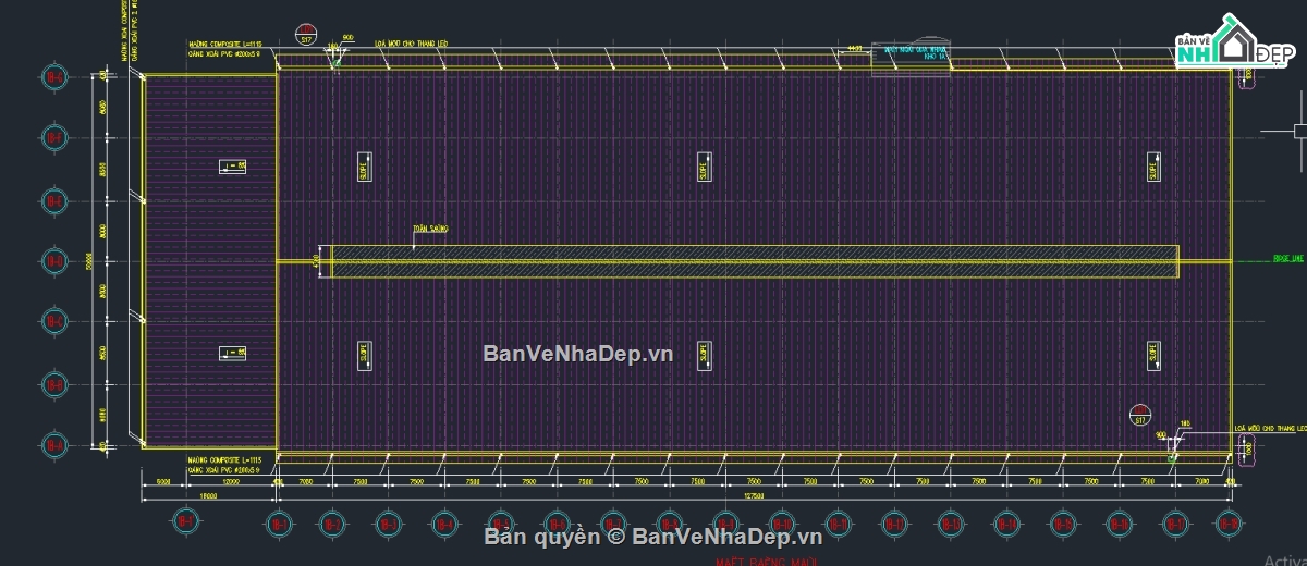 nóc gió,cad nóc gió,nhà xưởng,chi tiết nóc gió,nhà xưởng nhà máy,cad nhà xưởng