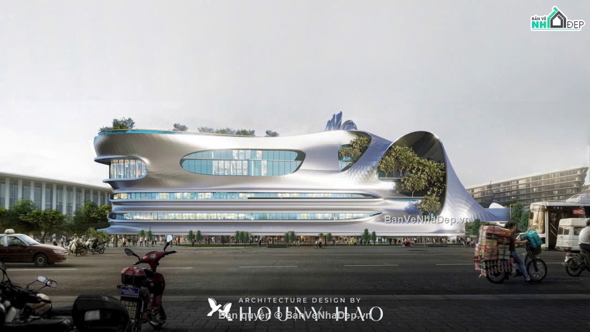 đồ án trung tâm thương mại,file revit hoàn chỉnh,d5 render hoàn thiện,bản vẽ khu đất cad