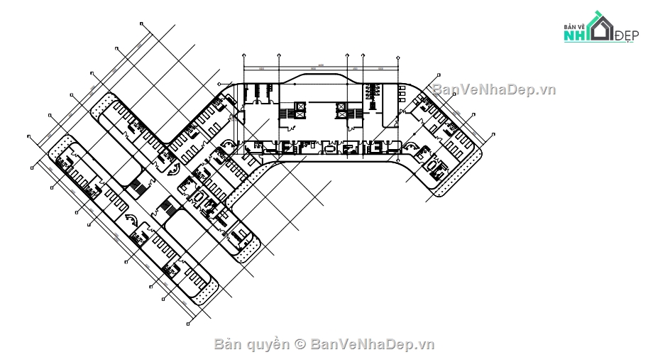 đồ án bệnh viện,mô hình revit,phối cảnh d5 render,bệnh viện đa khoa