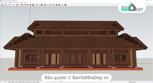 phối cảnh nội thất,3d nội thất phật đường,phối cảnh phật đường,sketchup phối cảnh
