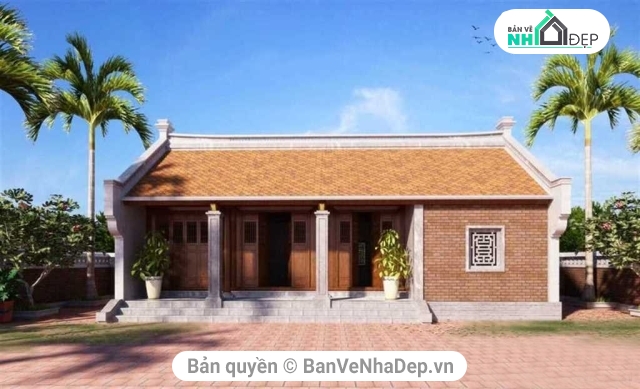 Top 4 Model Sketchup nhà thờ họ đẹp download nhiều 2019