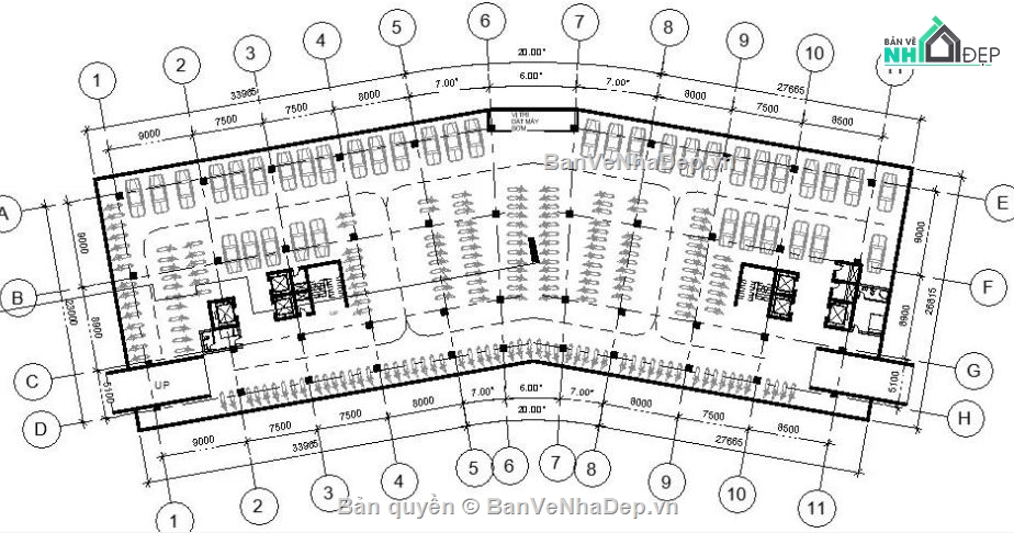chung cư,đồ án chung cư,revit chung cư 20 tầng