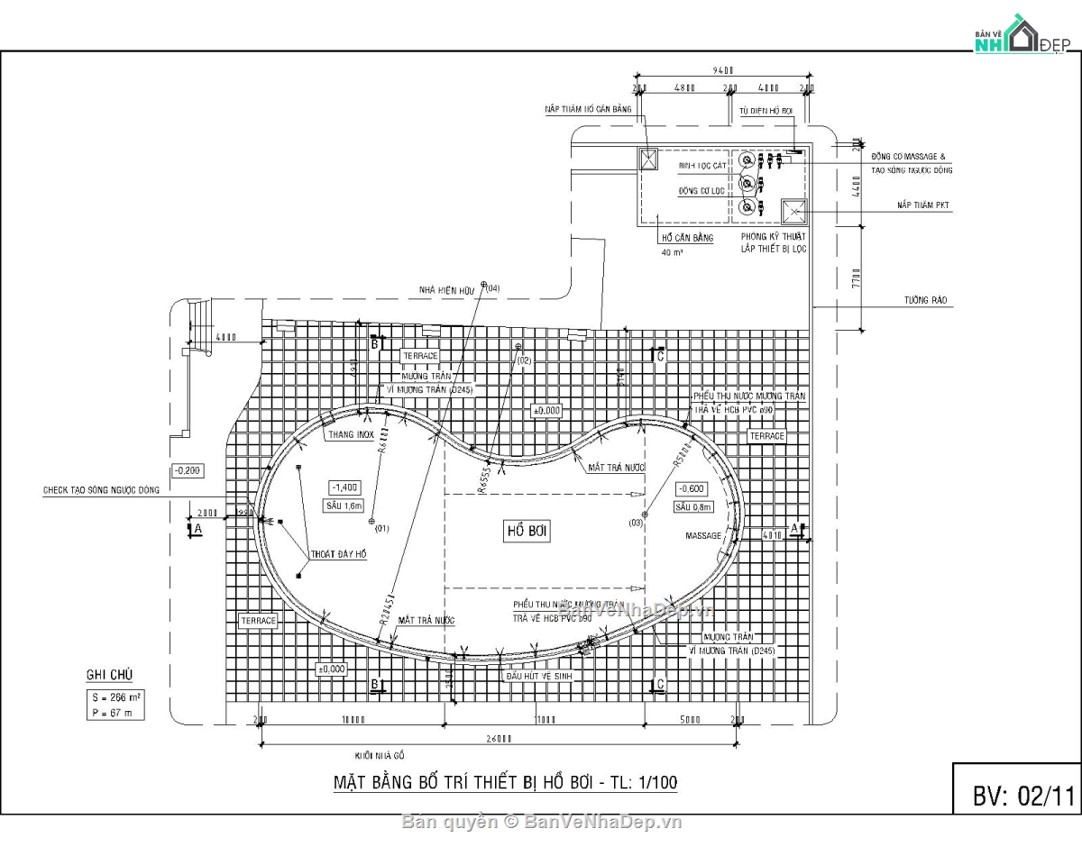 Kiến trúc,bản vẽ,hồ bơi tự do,bản vẽ kiến trúc hồ bơi,Mẫu bản vẽ hồ bơi