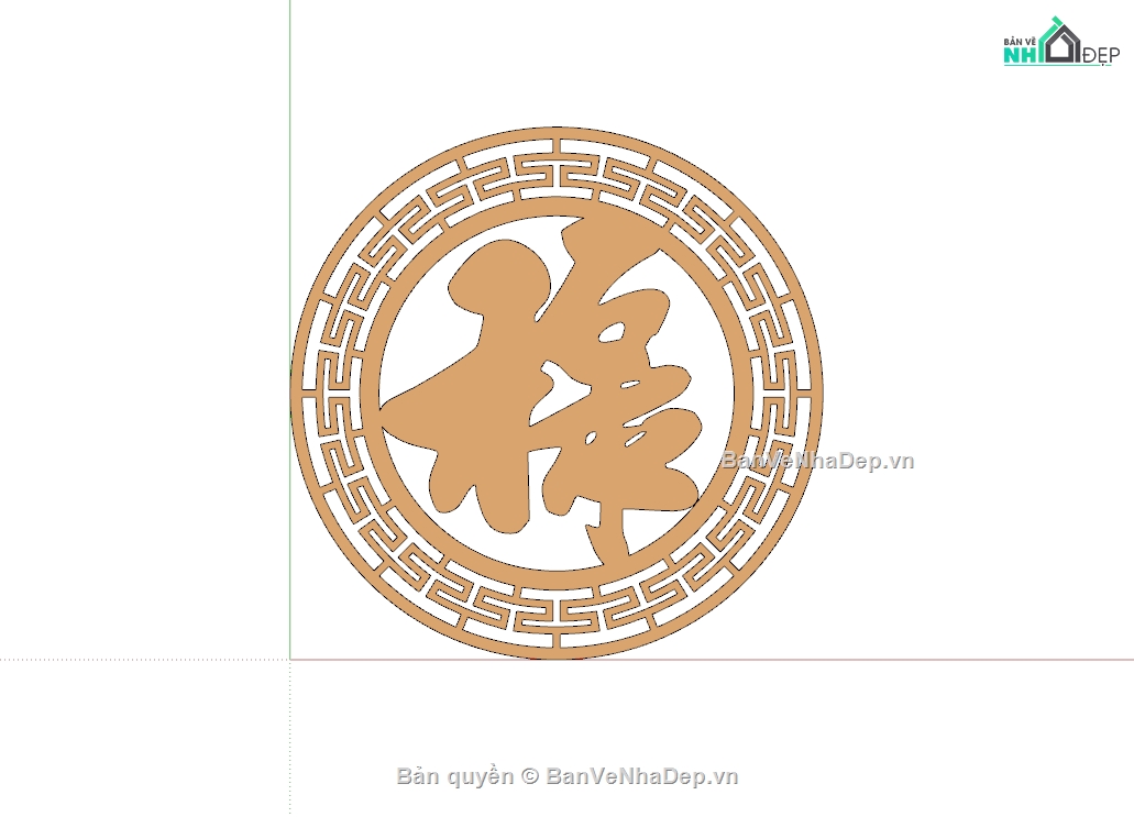 Chữ Lộc Tiếng Hán,Chữ Lộc Tiếng Hán CNC,DXF Chữ Lộc Tiếng Hán CNC,DXF Chữ Lộc Tiếng Hán,Chữ Lộc cnc,DXF chữ Lộc