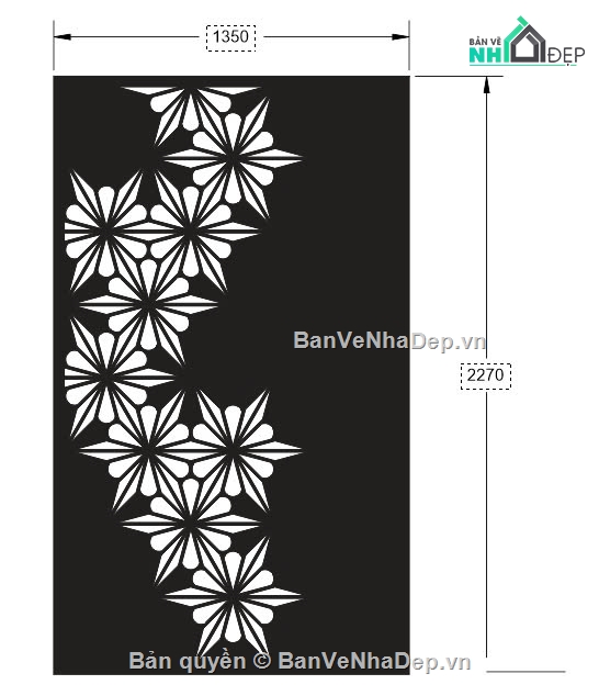 cổng hoa cúc,file cnc cổng hoa,mẫu cnc cổng hoa