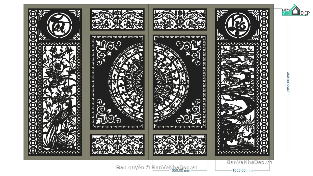 Cổng lộc,file cnc cổng tài lộc,mẫu cnc cổng tài lộc