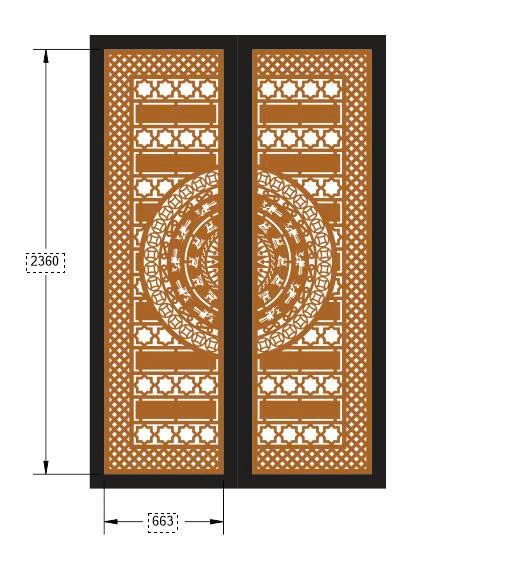 mẫu cổng CNC 2 cánh,file cnc cổng 2 cánh,mẫu cổng 2 cánh