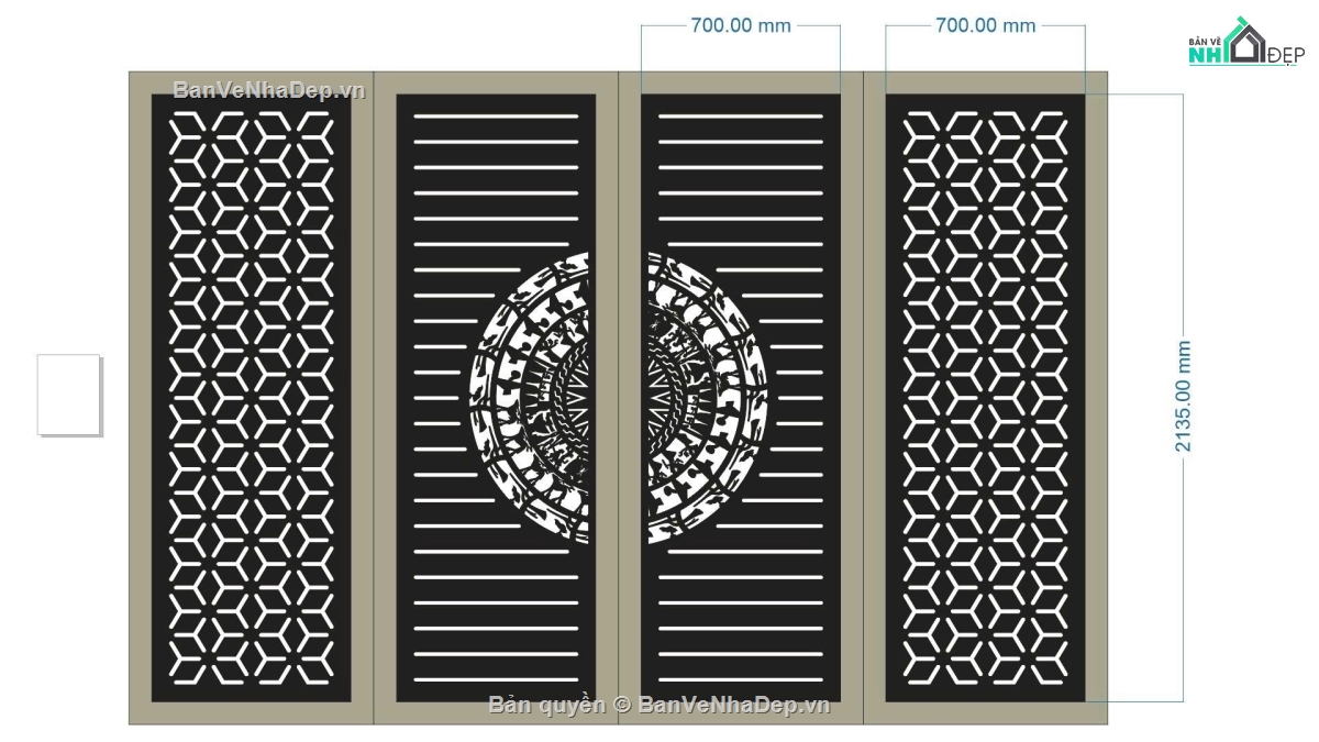 trống đồng,cổng 4 cánh cnc,file cnc cổng 4 cánh