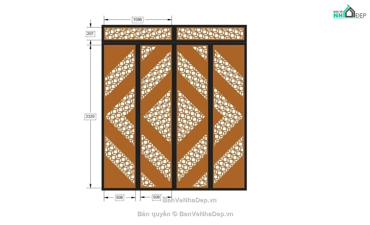 ô thoáng,mẫu cổng 4 cánh,CNC cổng 4 cánh,CNC mẫu cổng 4 cánh