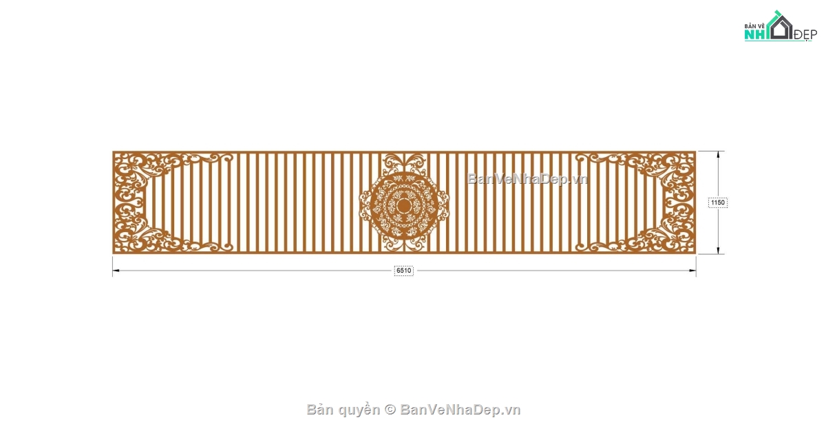 mẫu hàng rào,hàng rào,file cnc hàng rào