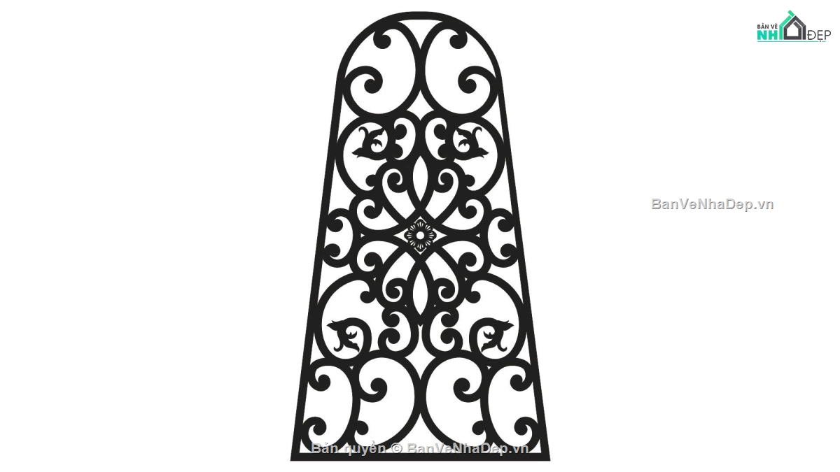 dxf hoa văn,ô thoáng,hoa văn