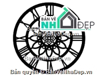 hoa văn tròn mái kính,cnc hoa văn tròn,mâu hoa văn tròn