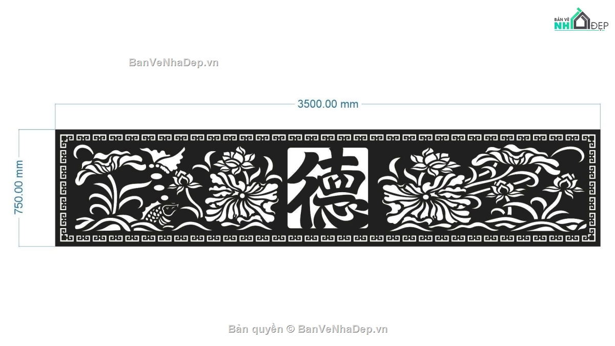 mẫu lan can đẹp,lan can đẹp,CNC lan can,chữ thọ,CNC lan can đẹp