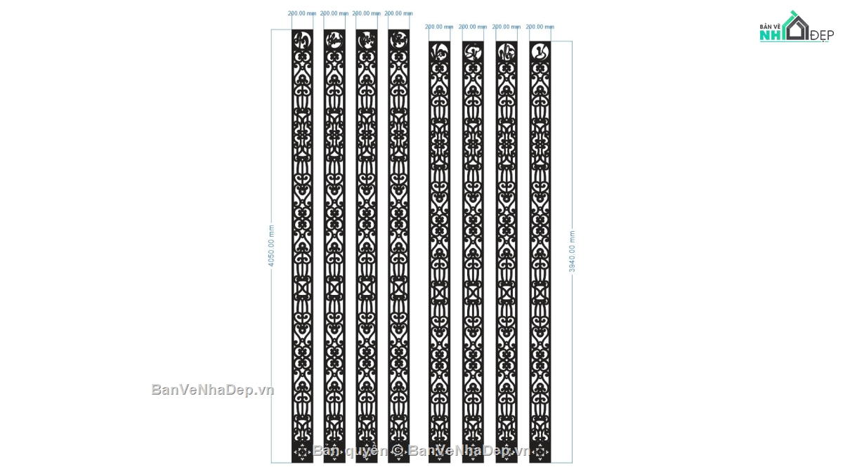 hoa văn,thiết kế hoa văn,hoa văn trụ