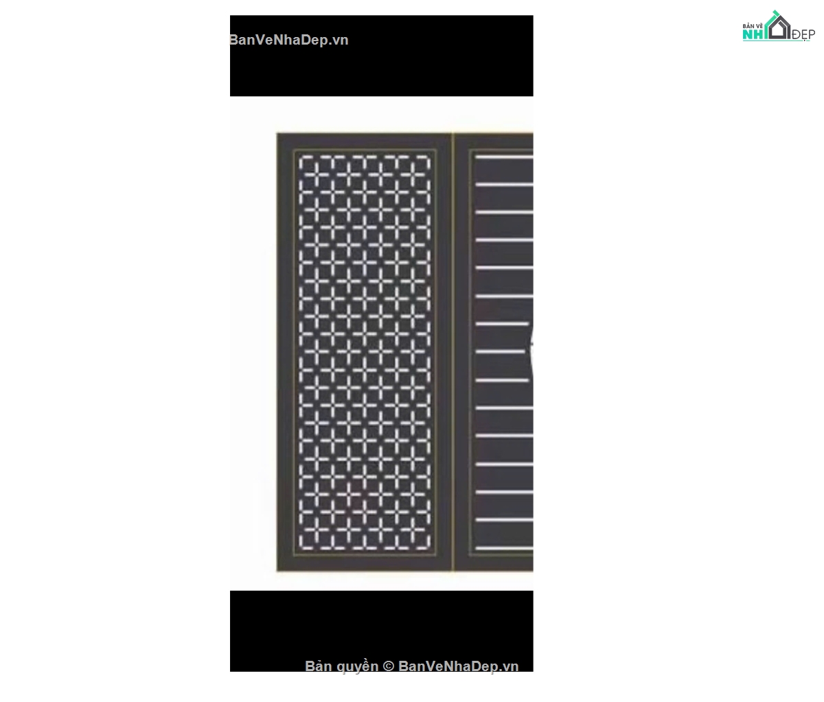 vách cổng,mẫu vách cổng,file cnc vách cổng