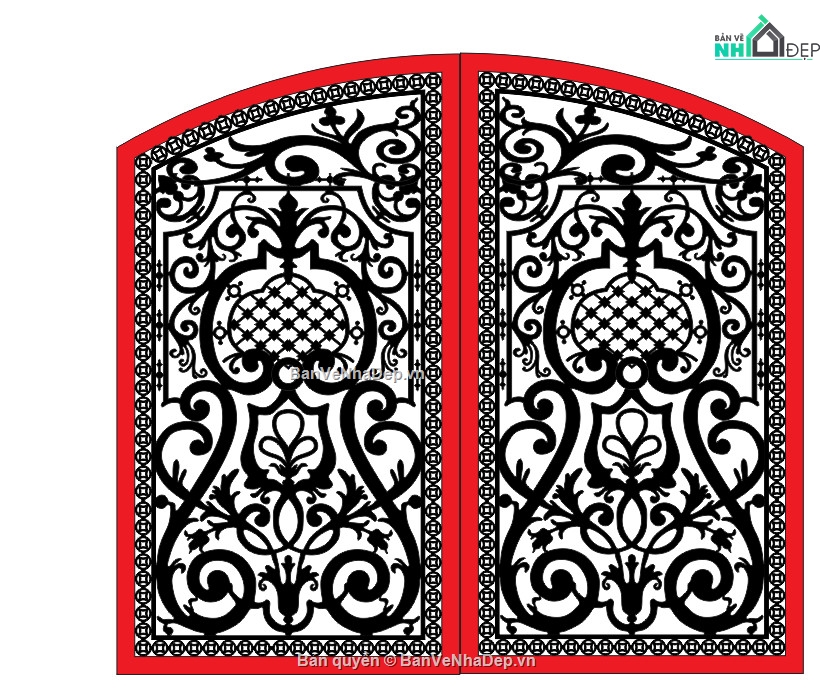 Cổng 2 cánh,cổng 2 cánh năm 2021,cửa đẹp 2 cánh,Cổng 2 cánh CNC