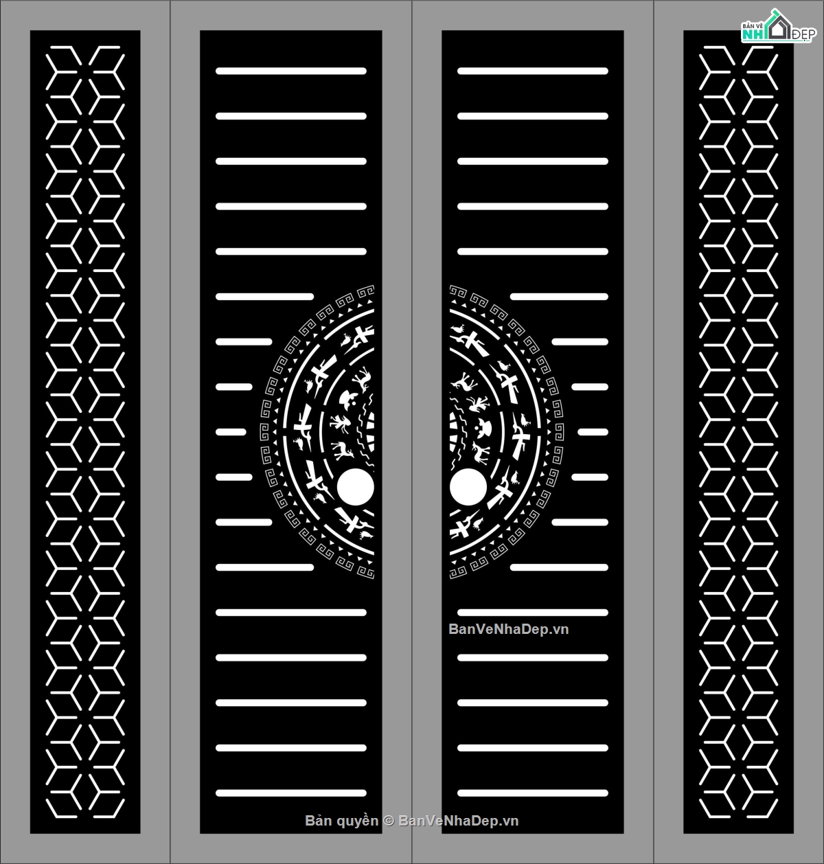 cổng cnc đẹp,cổng đẹp 4 cánh,cổng đẹp cnc,cổng 4 cánh cnc