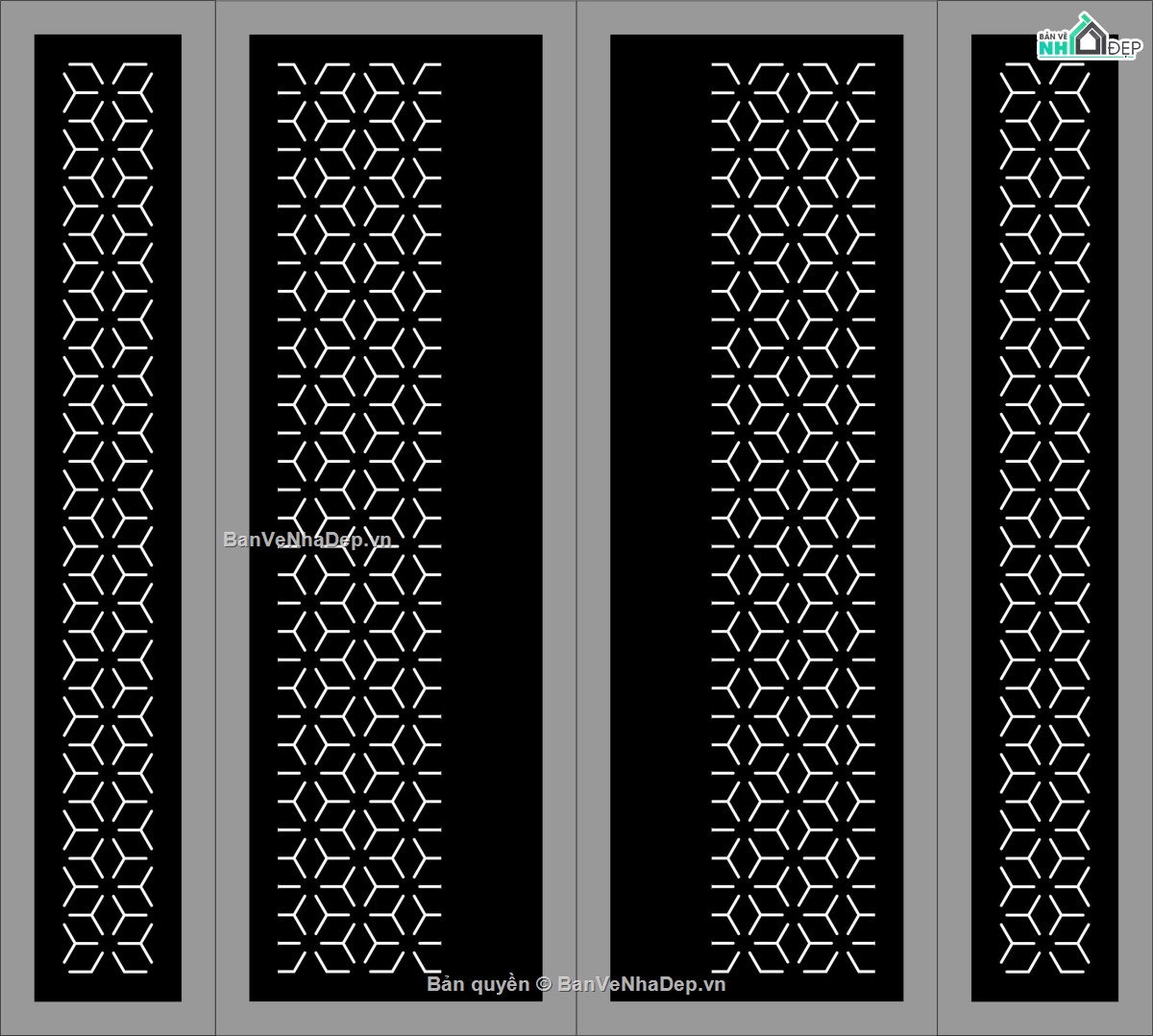 Cổng 4 cánh,Cổng cnc 4 cánh đẹp,file dxf cổng 4 cánh