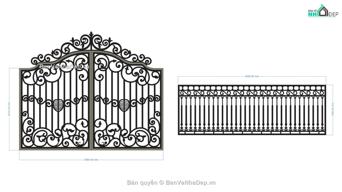Cổng hàng rào cắt cnc,file cad hàng rào cắt cnc,file cnc cổng hàng rào,mẫu cnc cổng hàng rào,cắt cnc cổng hàng rào
