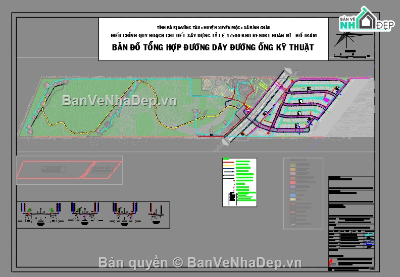 quy hoạch resort,bản vẽ quy hoạch,quy hoạch