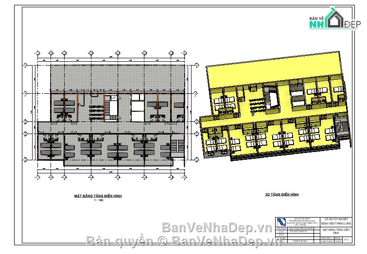 Đồ án,nhà phố 3 tầng,phối cảnh nhà,kiến trúc 3 tầng,kết cấu bệnh viện,thiết kế bệnh viện