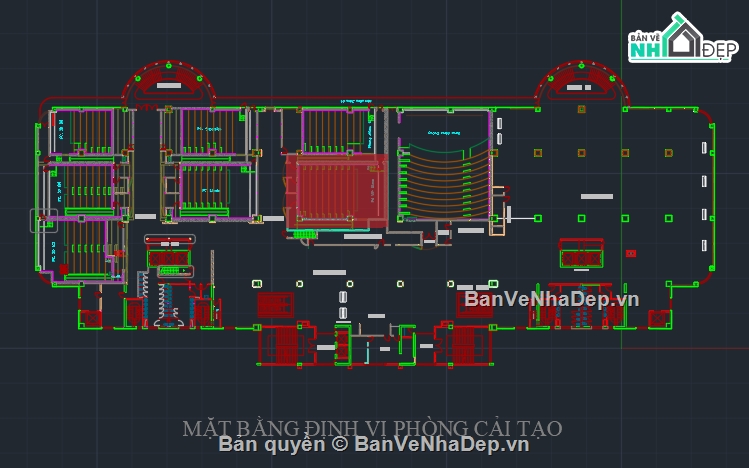 Rạp phim CGV,rạp chiếu phim,file cad rạp chiếu phim