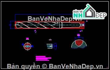 đồ án công nghệ,đồ án cơ khí,gia công mũi khoan