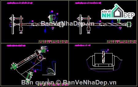 đồ án công nghệ,đồ án cơ khí,gia công mũi khoan