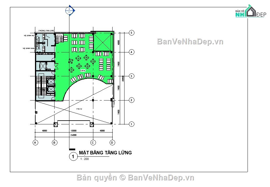 Đồ án,chung cư,kiến trúc văn phòng,văn phòng,nhà ống,phối cảnh