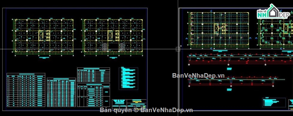 chung cư 14 tầng 1 hầm,file cad chung cư,bản vẽ chung cư 14 tầng 1 hầm