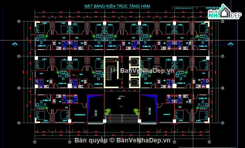 chung cư 14 tầng 1 hầm,file cad chung cư,bản vẽ chung cư 14 tầng 1 hầm