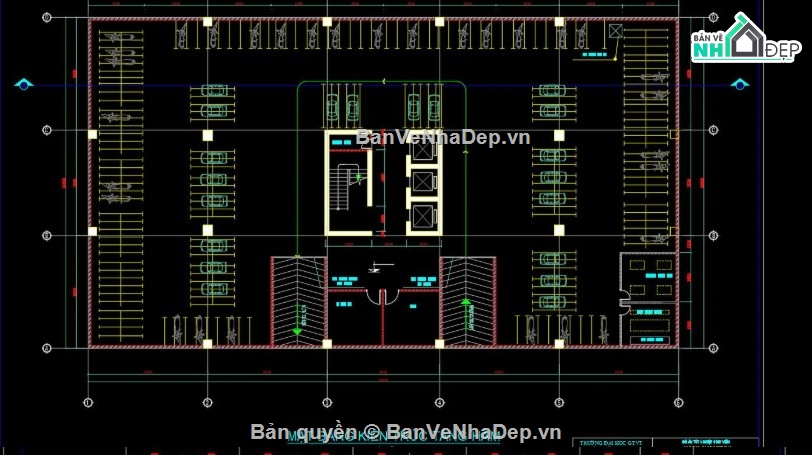 chung cư 14 tầng 1 hầm,file cad chung cư,bản vẽ chung cư 14 tầng 1 hầm