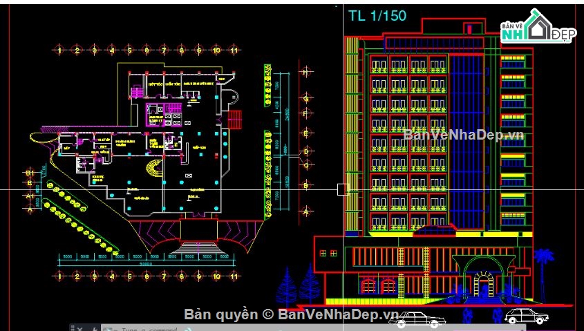 Khách sạn 14 tầng,Đồ án tốt nghiệp  đường,Đồ án tốt nghiệp đường