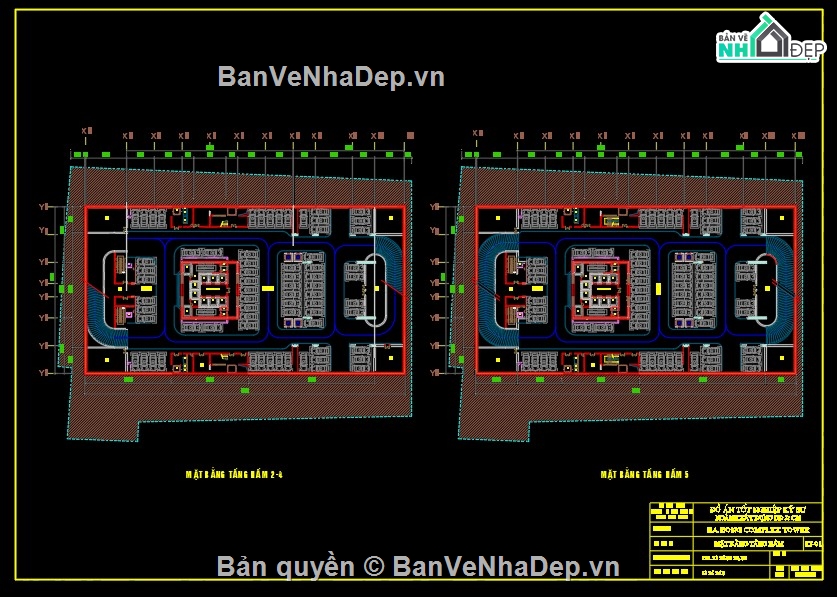 Đồ án,nhà 4 tầng,4 tầng,nhà 5 tầng,kiến trúc 5 tầng,kiến trúc 4 tầng