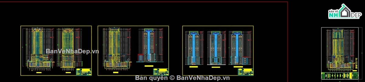 Đồ án,nhà 4 tầng,4 tầng,nhà 5 tầng,kiến trúc 5 tầng,kiến trúc 4 tầng