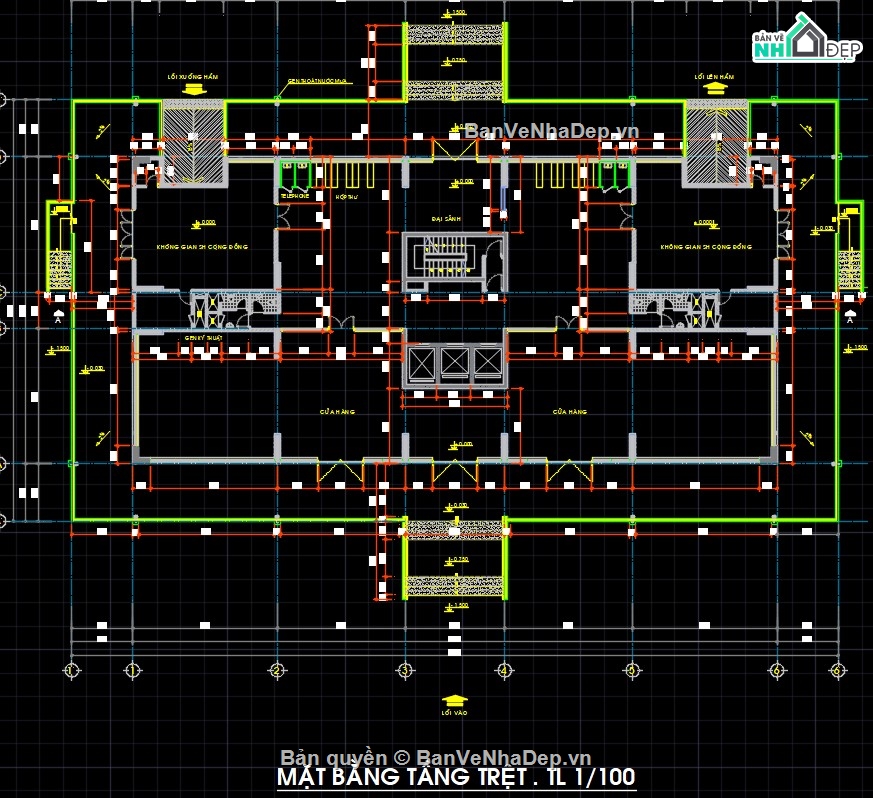 Đồ án chung cư,thiết kế chung cư,đồ án tốt nghiệp xây dựng,cad đồ án tốt nghiệp