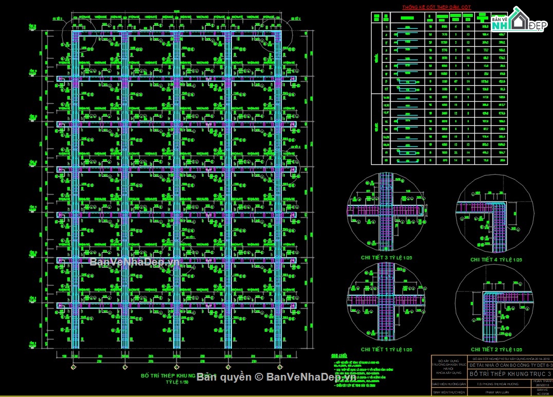 Đồ án chung cư,đồ án xây dựng,đồ án tốt nghiệp chung cư cao tầng,file cad chung cư,bản vẽ chung cư