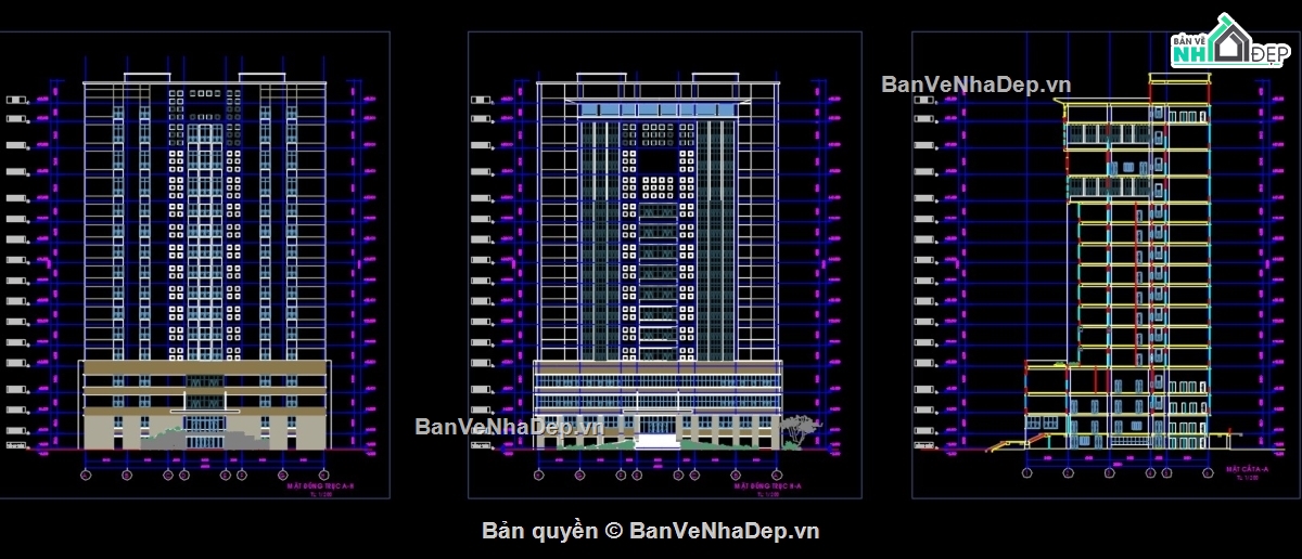 Đồ án xây dựng,đồ án thiết kế văn phòng,đồ án tốt nghiệp,đồ án tốt nghiệp tòa nhà văn phòng
